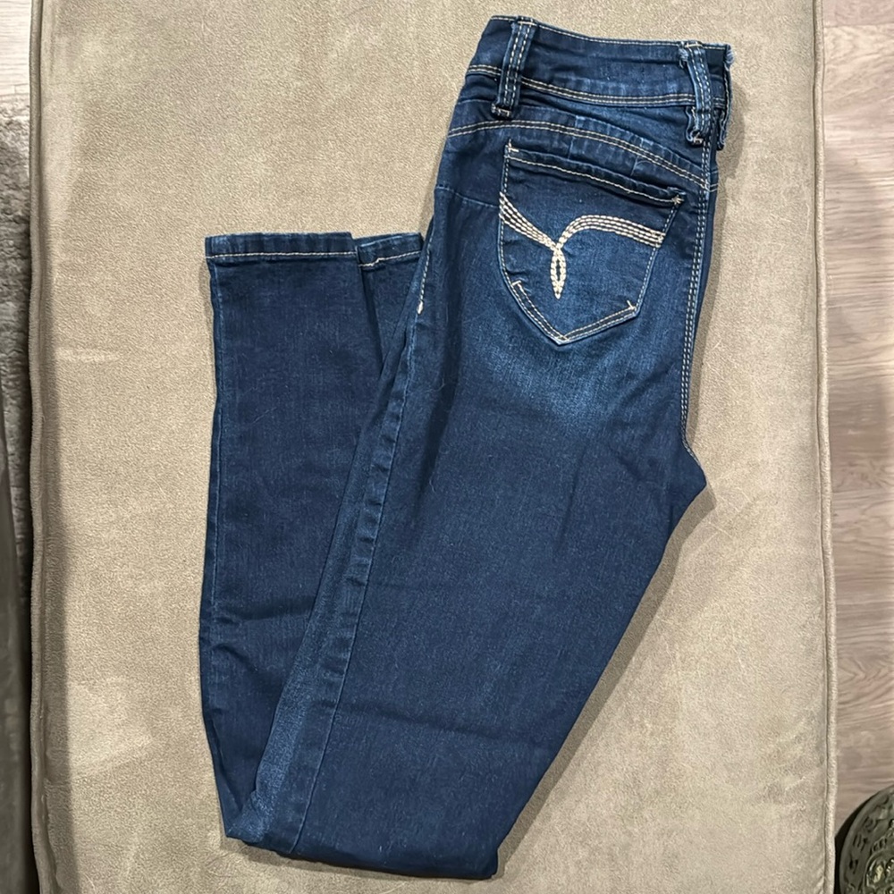 Skinny stretch midrise YMI sz 3